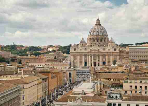 Where does the Pope live?